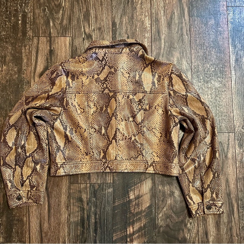 Anthropologie Current Air Python Textured And Cro… - image 4